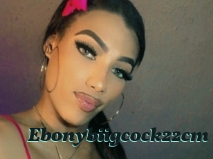 Ebonybiigcock22cm