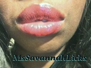 MsSavannahLicks