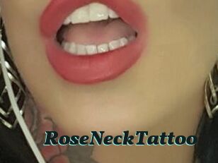 RoseNeckTattoo